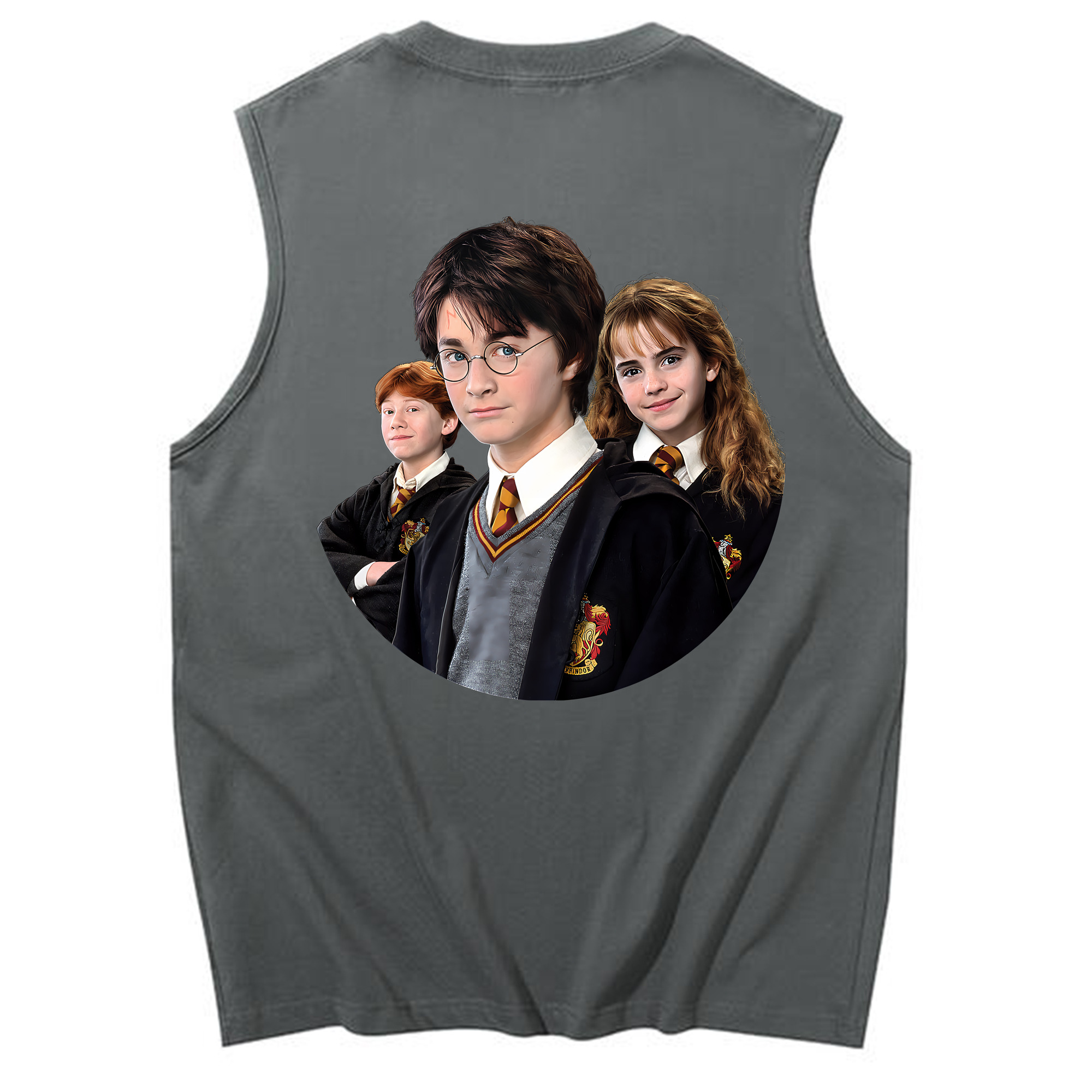 （画像用） Harry Potter ハリー・ポッターシリーズ コットン100％タンクトップ（背面プリント）